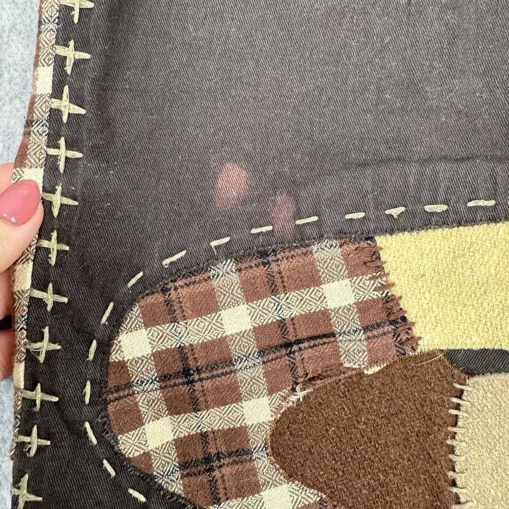 Pottery Barn Kids Cobra Snake‎ Pillow Covers Lot 2 20x20 Wool Blend Brown Plaid